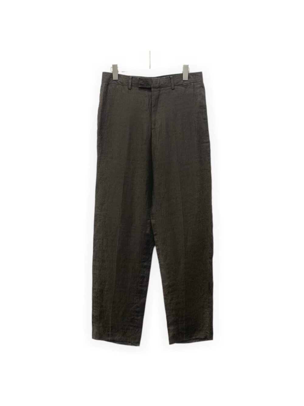 Hermès Brown Linen Casual Trousers